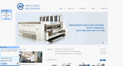 Desktop Screenshot of hengting-machinery.com